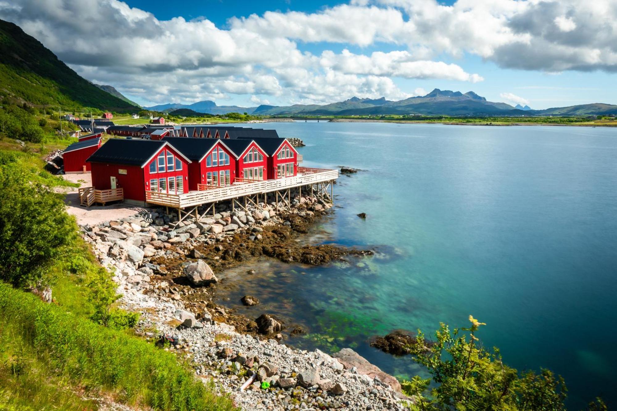 Lofoten Rorbu Lodge Offersoya Exteriér fotografie